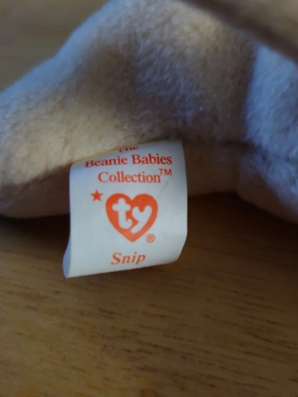 Ty Beanie Baby Snip The Cat Tags Attatched